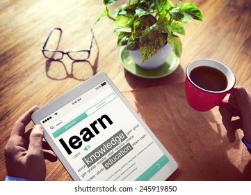Digital Dictionary Learn Knowledge Education Concept