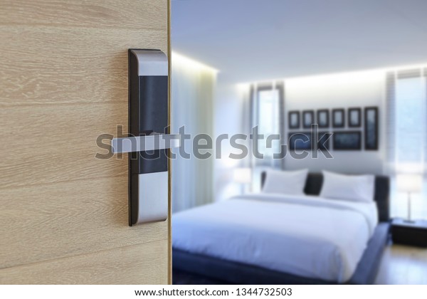 Digital Door Lock Good Security Access Stock Photo Edit Now