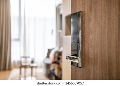 Digital door lock security system - Shutterstock ID 1456589057