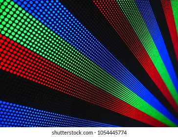 Digital dot colourful Pattern on screen Technology Abstract background