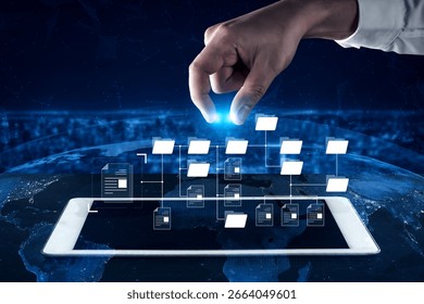 Digital file structure showing folder organization, file hierarchy, and document arrangement. File structure supports management, improves access, and file structure enhances clarity. Vouch
