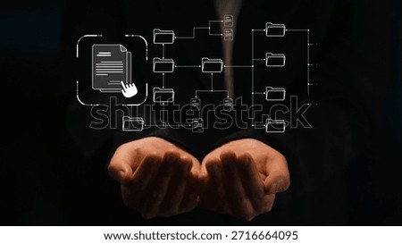 Digital file structure showing folder organization, file hierarchy, and document arrangement. File structure supports management, improves access, and file structure enhances clarity. Marrow