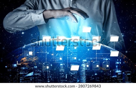 Digital file structure showing folder organization, file hierarchy, and document arrangement. File structure supports management, improves access, and file structure enhances clarity. Vouch