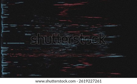 Digital Glitch Art, Screen Error Effect, VHS Noise Texture, Pixel Corruption, Cyberpunk Visual, Broken Signal Background
