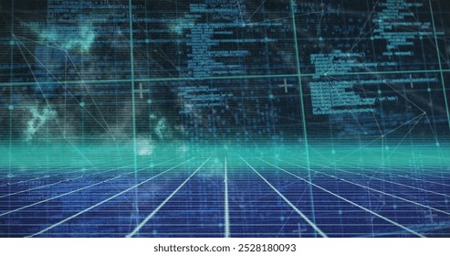 A digital image of light trails floating on a black background, symbolizing the global connections made possible by technology.