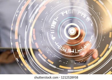 digital interface in hand