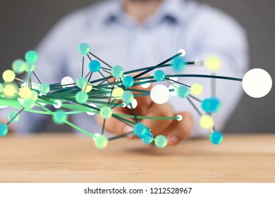 digital interface in hand