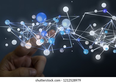 digital interface in hand