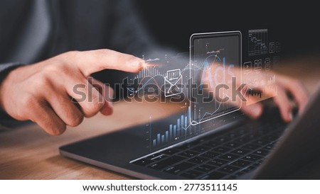 digital marketer enhances real time ad optimization using campaign analytics, performance tracking, conversion insights, ROI measurement, data visualization to boost advertising performance.