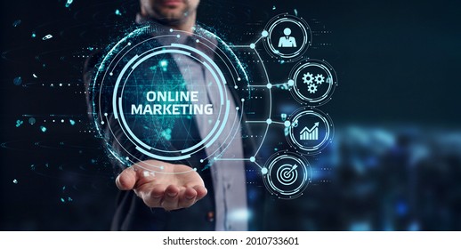 Digital Marketing Technology Solution for Online Business Concept. Business, Technology, Internet and network concept. - Shutterstock ID 2010733601