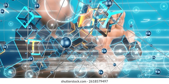 Digital Network Connection: Abstract Data Flow