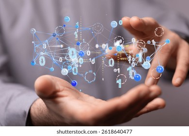 Digital Network Connection: Data Flow Visualization - Powered by Shutterstock - Get 15% off with code: PIKWIZARD15