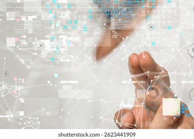 Digital Network Connection: Data Visualization