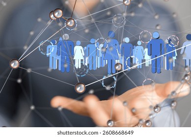 Digital Network Connection in hand - Powered by Shutterstock - Get 15% off with code: PIKWIZARD15