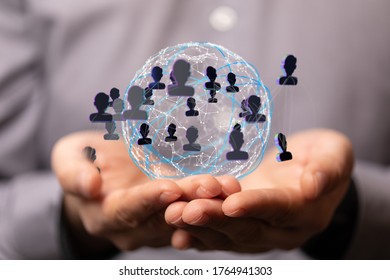 Digital Network and data concept. - Shutterstock ID 1764941303