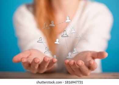 Digital Network and data concept.