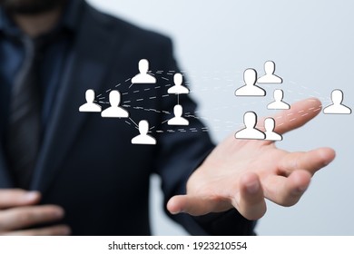 Digital Network and data concept. - Shutterstock ID 1923210554