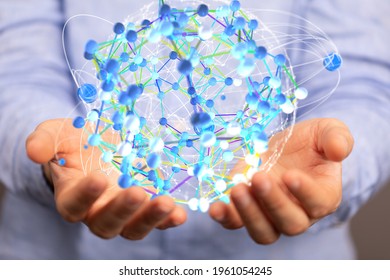 Digital Network and data concept.
