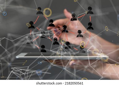 Digital Network and data concept
