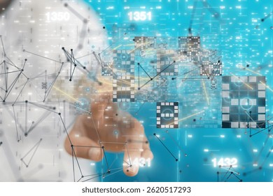 Digital Network Data Flow Visualization
