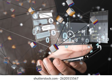Digital Network Data Streaming on Smartphone