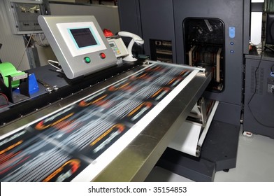 Digital press printing is the reproduction of digital images on a physical surface. It is generally used for short print runs, and for the customization of print media.