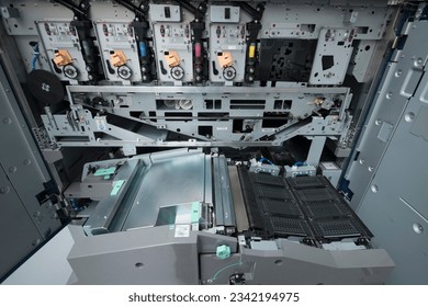 Digital printing machine printer press