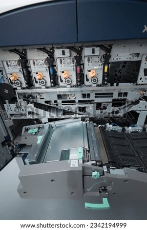 Digital printing machine printer press