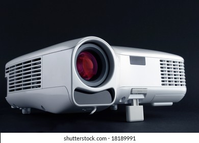 Digital Projector, Isolated On Black