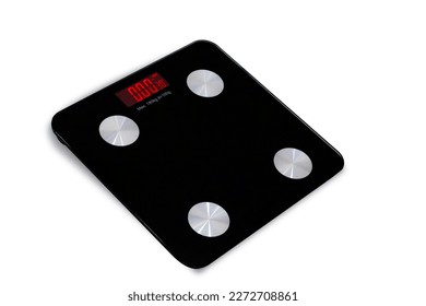 digital scale with bluetooth functionality to weigh people, tempered glass scale and led light