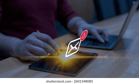 Digital Security Risks and Email Fraud Prevention in Business Communication