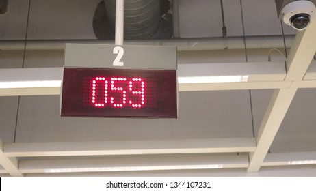 Digital Sign For Queue Counter. (Display Board System In LED Light.)