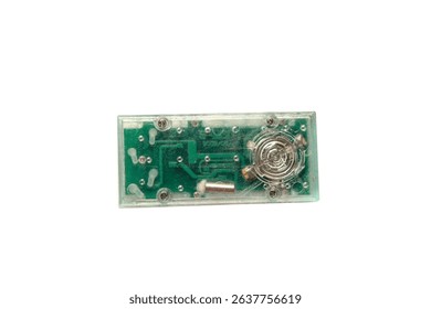 digital speedometer clock isolated on white background, spare part - Powered by Shutterstock - Get 15% off with code: PIKWIZARD15