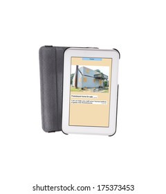 Digital Tablet with text message 