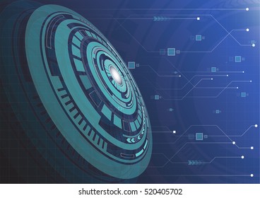 Digital and technology background