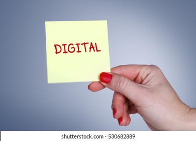 Digital, Technology Concept