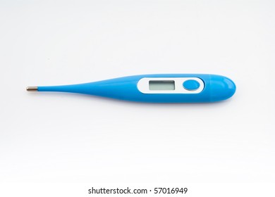 Digital Thermometer Showing Fever.