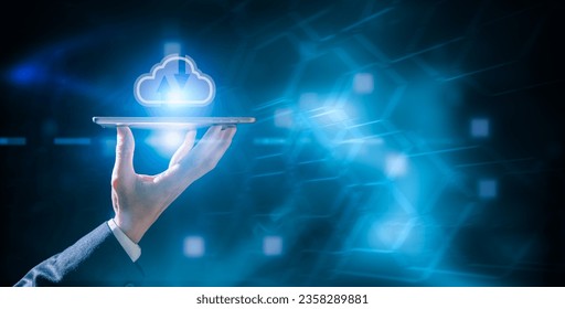 Digital transformation change management, internet of things. new technology big data and business process strategy, customer service management, cloud computing, smart industry. Ai technology.