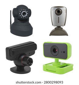 Digital Vision: Assorted Security, Surveillance, and Web Camera Communication Tools