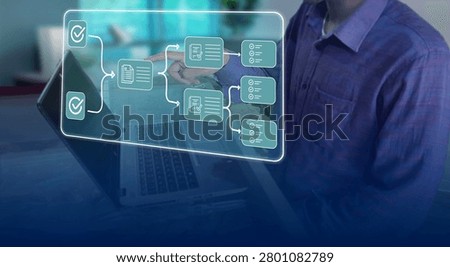 Digital Workflow Checklist System, Professional Managing Document Approval Process, Quality Control and Business Task Automation