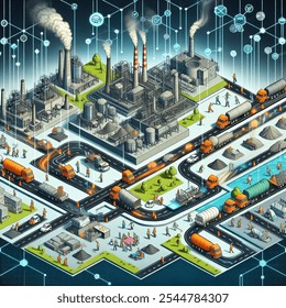 Energy Map Showing Various Cooling Systems AI-generated image ...