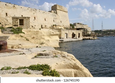 The Dilapidated Naval Lido In Grand Harbour Where British Sailors Used To Swim And Relax In Pre 1979 Days