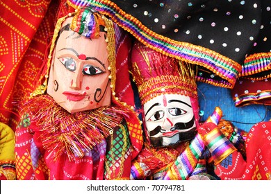 Dilli Haat, Rajasthani Puppet Couple