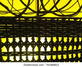 Dim light lamp shadow background
