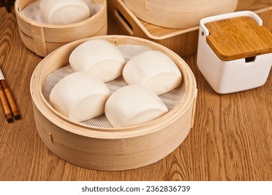 dim sum-Chinese steamed roll,baozi,man tou,chinese bun,bao zi