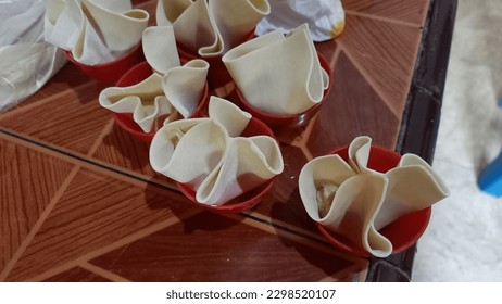 Dimsum in the proses of making