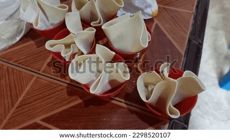 Dimsum in the proses of making