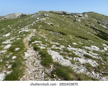 Dinara Mountain Landscape In Croatia