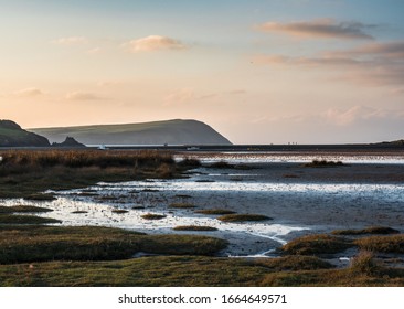 Dinas Head, From Beach At Newport, Pembrokeshire