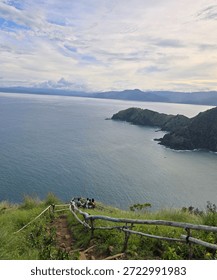 Dingalan mountain of the Philippines